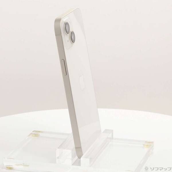 中古品〕 iPhone14 Plus 128GB スターライト MQ4D3J／A SIMフリー【258