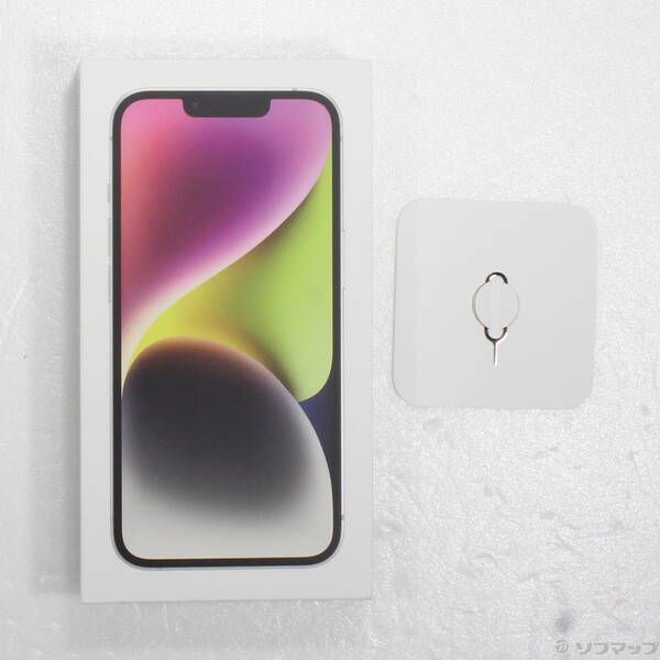 中古品〕 iPhone14 128GB スターライト MPUQ3J／A SIMフリー【297