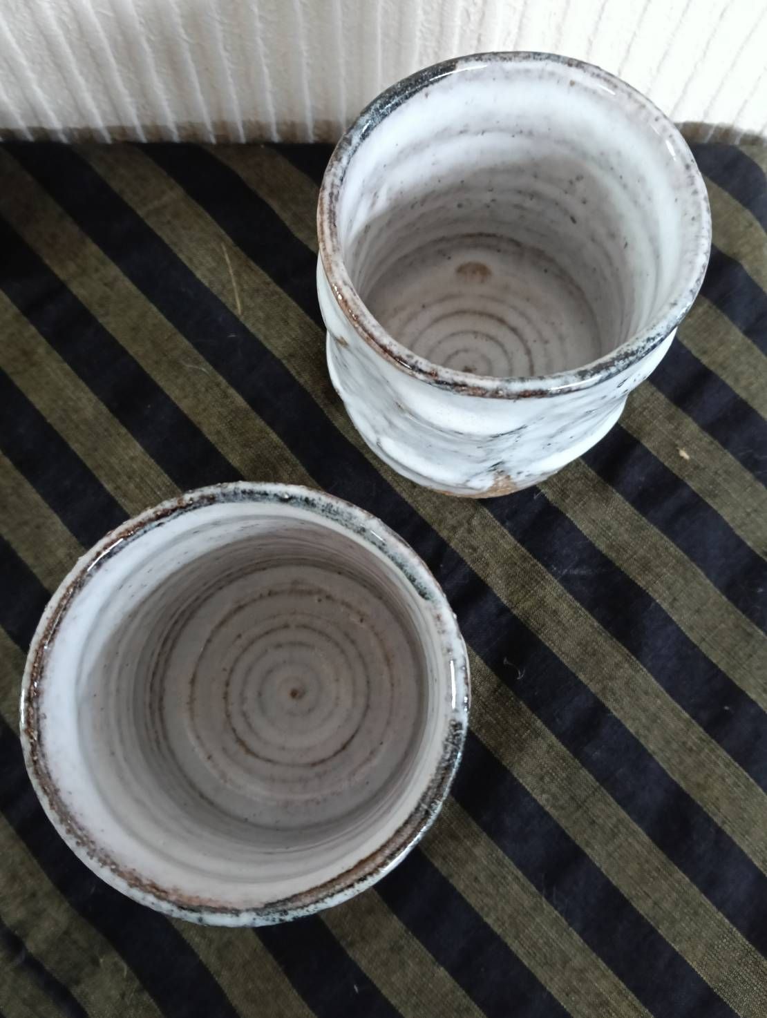湯呑 萩焼窯元 陶勝庵 永久勝斎 湯呑み ペアセット