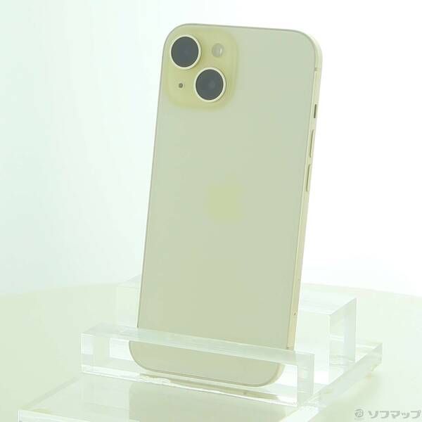 中古品〕 iPhone15 128GB イエロー MTMK3J／A SIMフリー【377】 - メルカリ