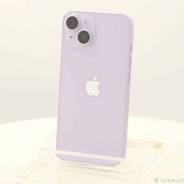 128GB パープル iPhone14 MPUY3J／A 中古)Apple 〔中古〕iPhone14 SIM