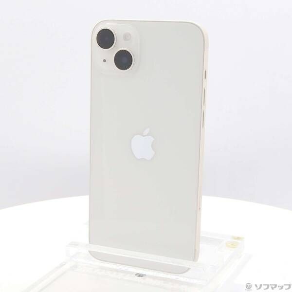 中古品〕 iPhone14 Plus 256GB スターライト NQ4L3J／A SIMフリー【258