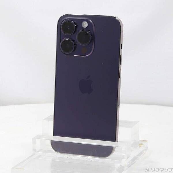 中古品〕 iPhone14 Pro 256GB ディープパープル MQ1E3J／A SIMフリー