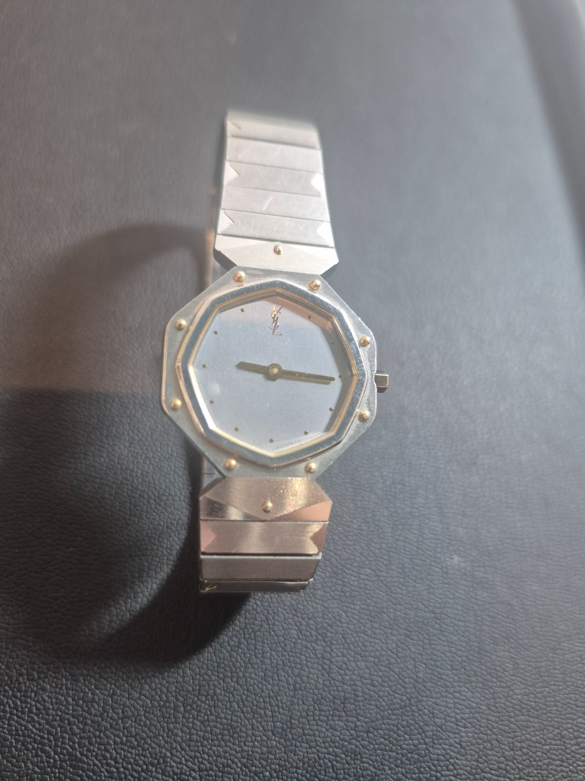 イヴ・サンローラン バングル シルバー ゴールド オクゴン - メルカリ