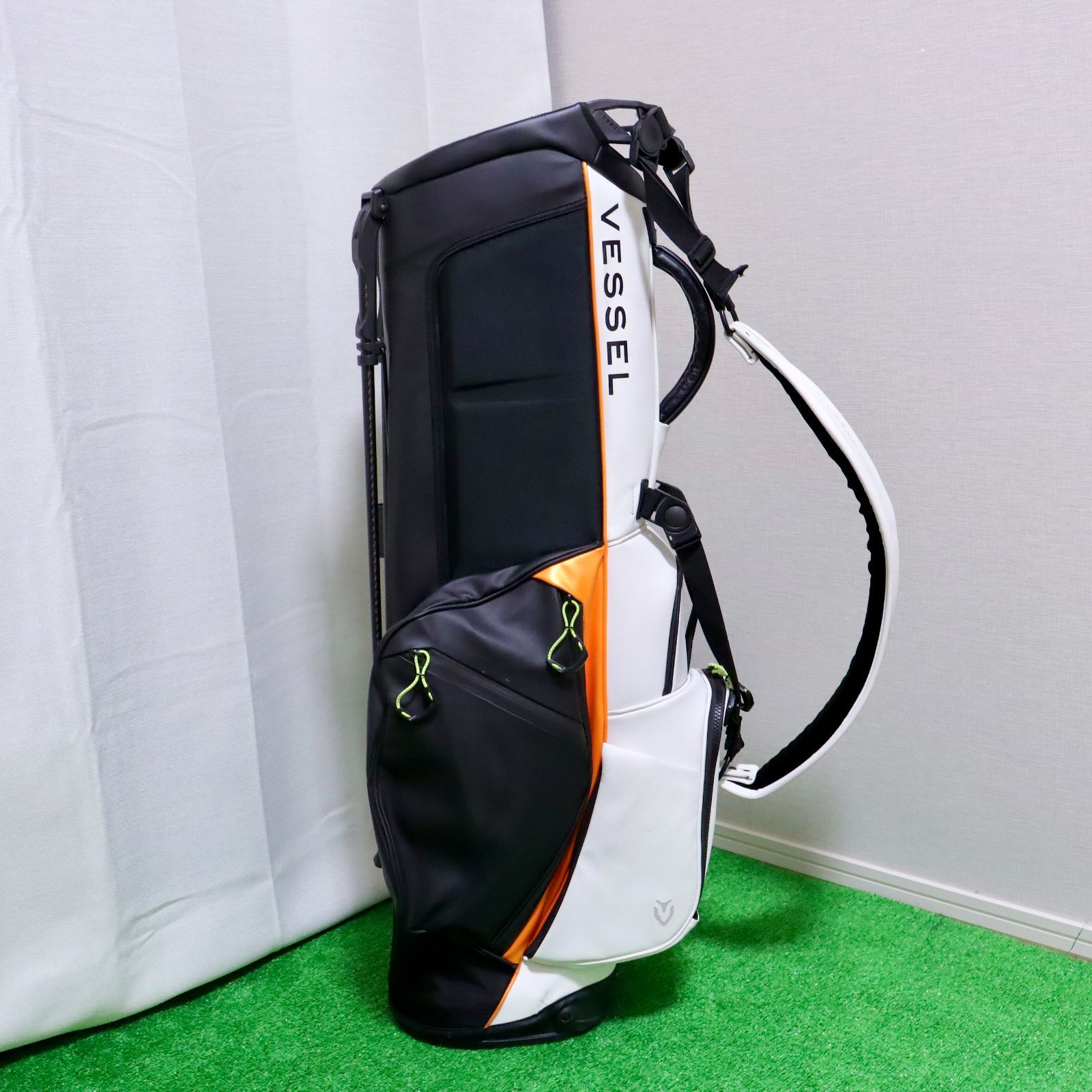 VESSEL キャディバック プレイヤー3.0 スタンド Iridium オレンジ