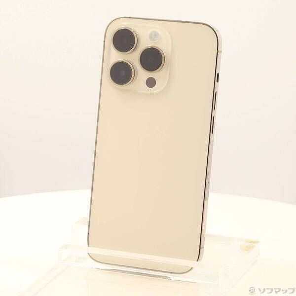 中古品〕 iPhone14 Pro 256GB ゴールド MQ173J／A SIMフリー