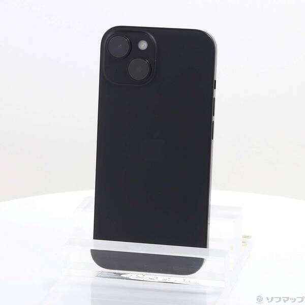 128GB ブラック MTMH3J⁄A iPhone15 ⁄ SIMフリー 〔中古〕iPhone15