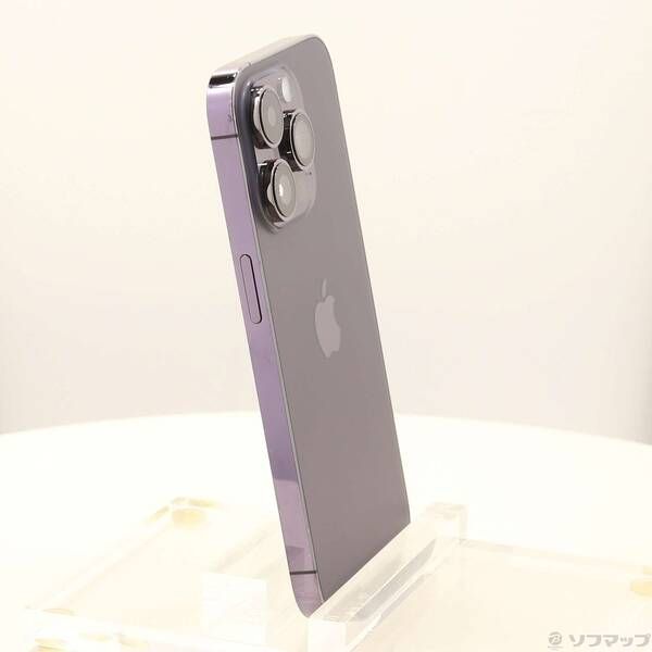 中古品〕 iPhone14 Pro 256GB ディープパープル MQ1E3J／A SIMフリー