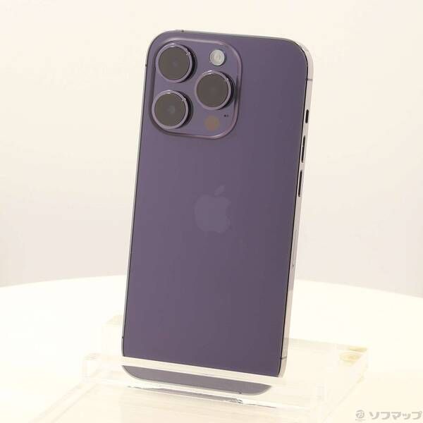 中古品〕 iPhone14 Pro 256GB ディープパープル NQ1E3J／A SIMフリー