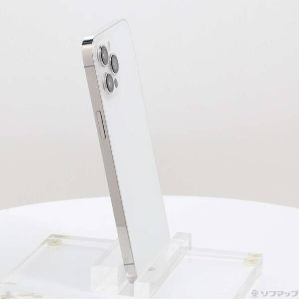 中古品〕 iPhone12 Pro Max 256GB シルバー MGD03J／A SIMフリー【349