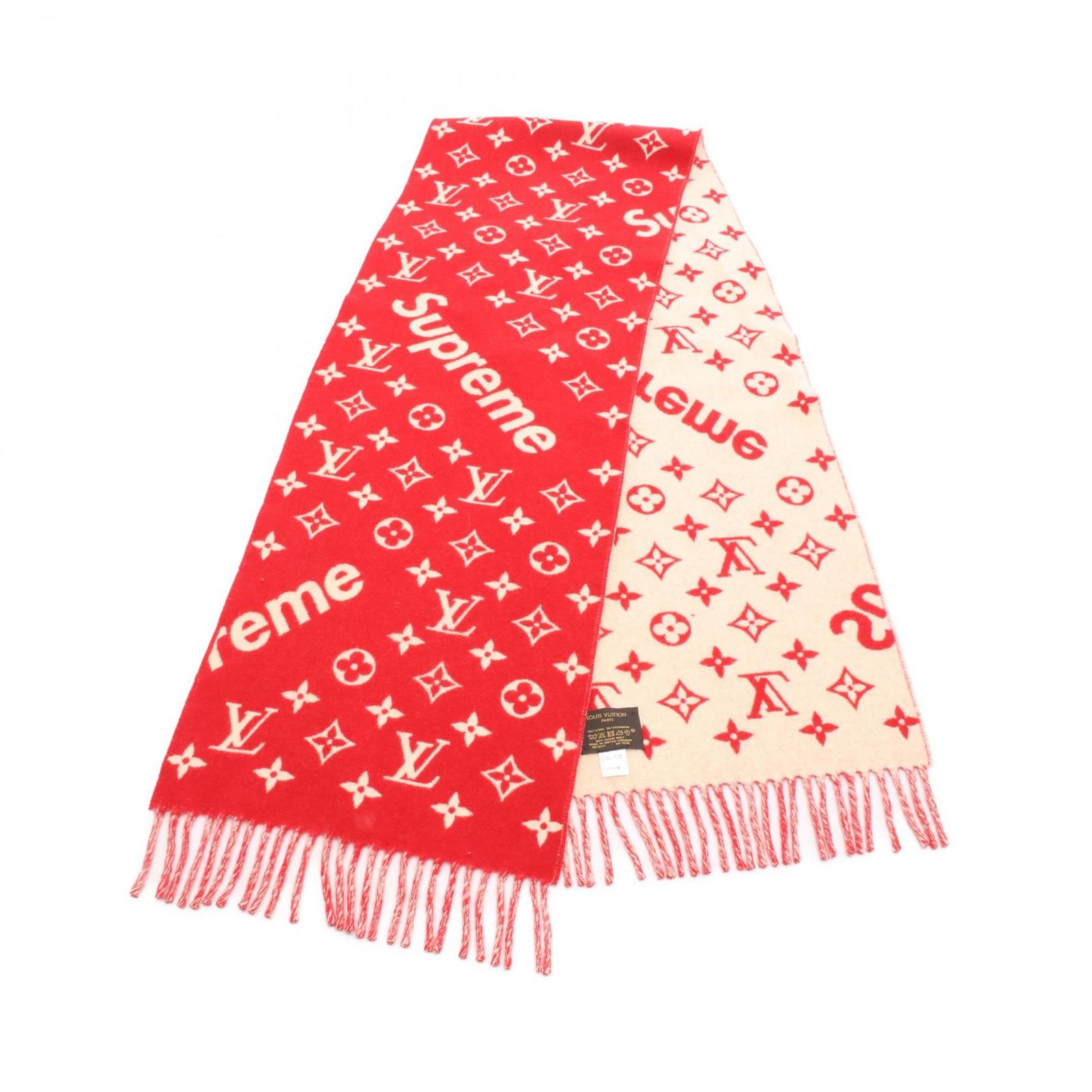 LOUIS VUITTON ルイ・ヴィトン LOUIS VUITTON × Supreme マフラー