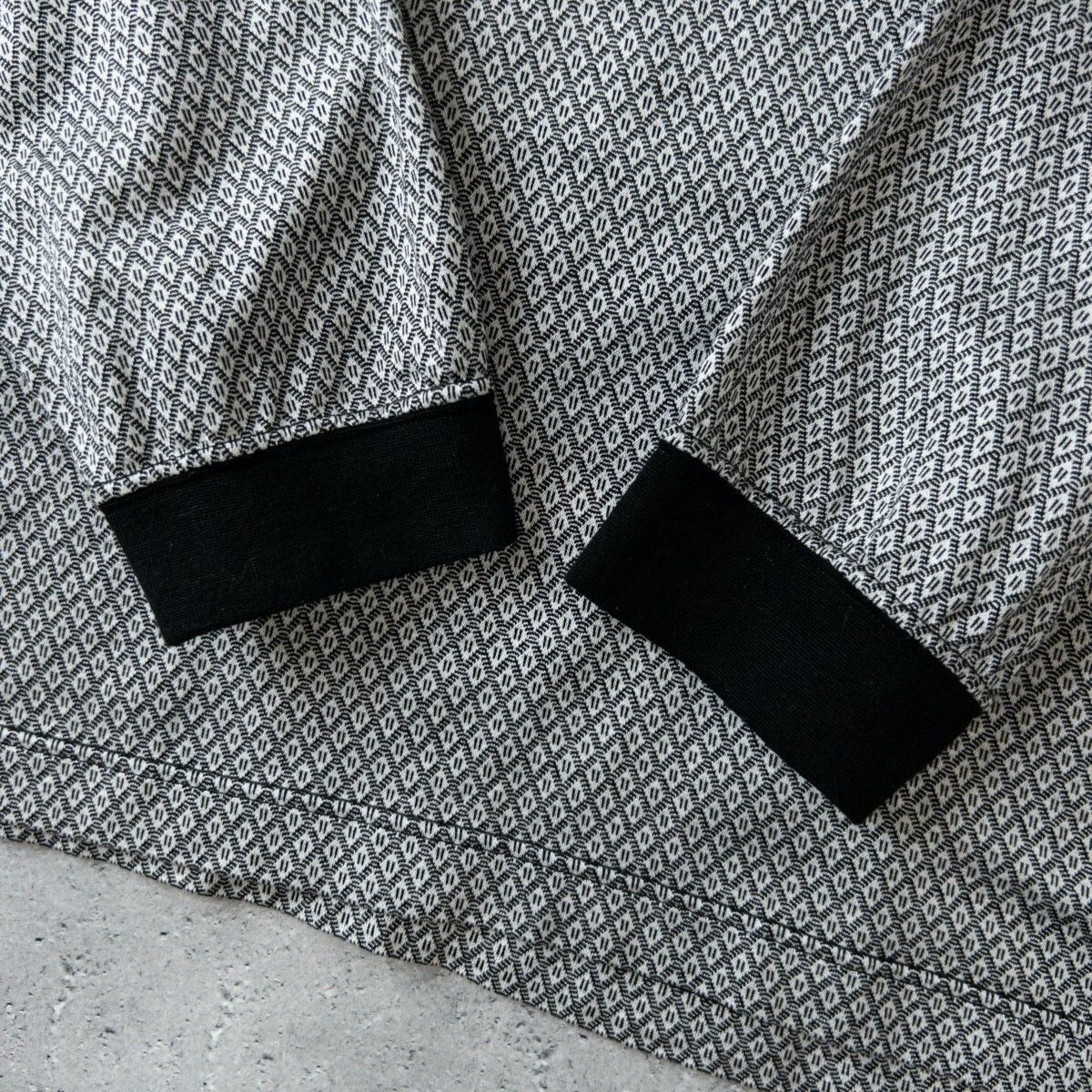 美品 フランス製 LACOSTE ラコステ 上質 コットン 長袖 ポロシャツ