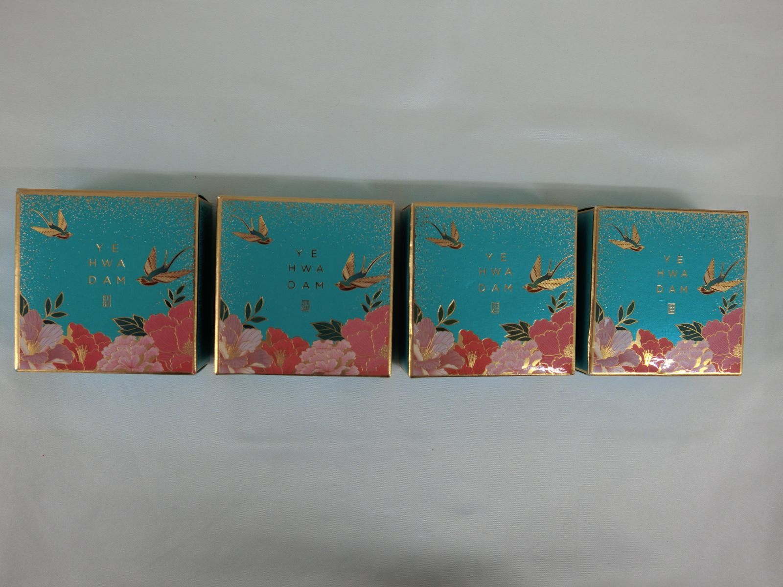 【ザ フェイス ショップ CCインテンスカバークッションイェファダムDXファンデーションSPF50+PA++++内容量15g 未使用品×4】合計361.53g