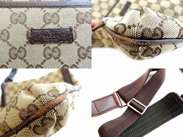 GUCCI グッチ ショルダーバッグ □ 122793 GGキャンバス クロスボディ