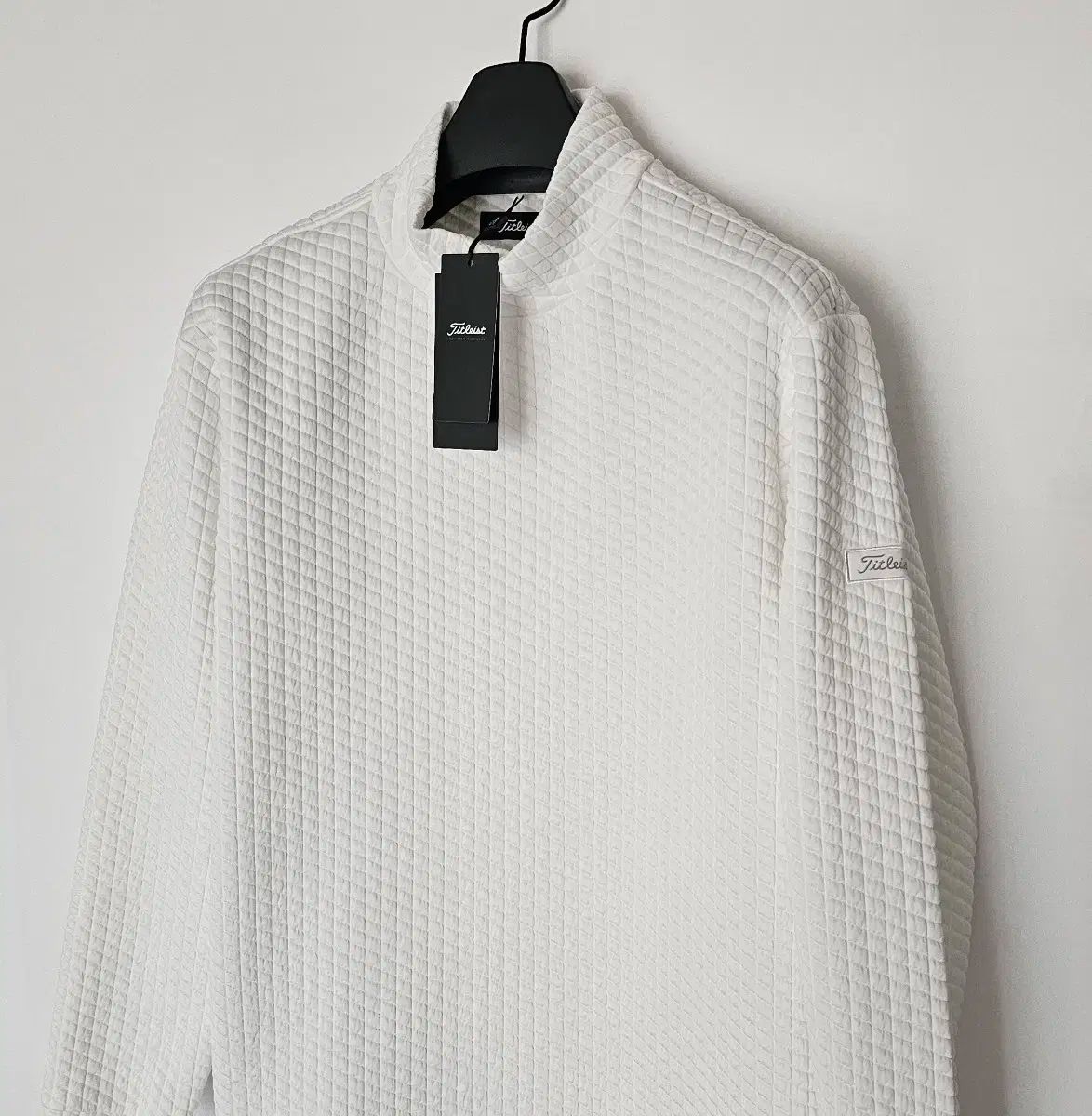 タイトリスト 퀼트ジャカード モックシャツ XL 105
