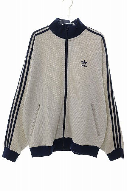 アディダス adidas ワッフル ニット トラックトップ Lサイズ KC2618