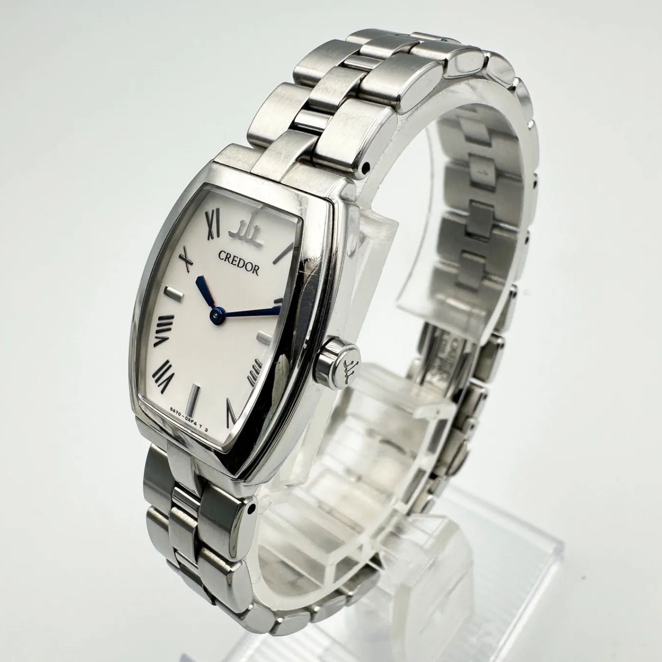 SEIKO セイコー GSWE 977 5 A 70-0 AE 0 クレドール アクア クォーツ レディース 稼働