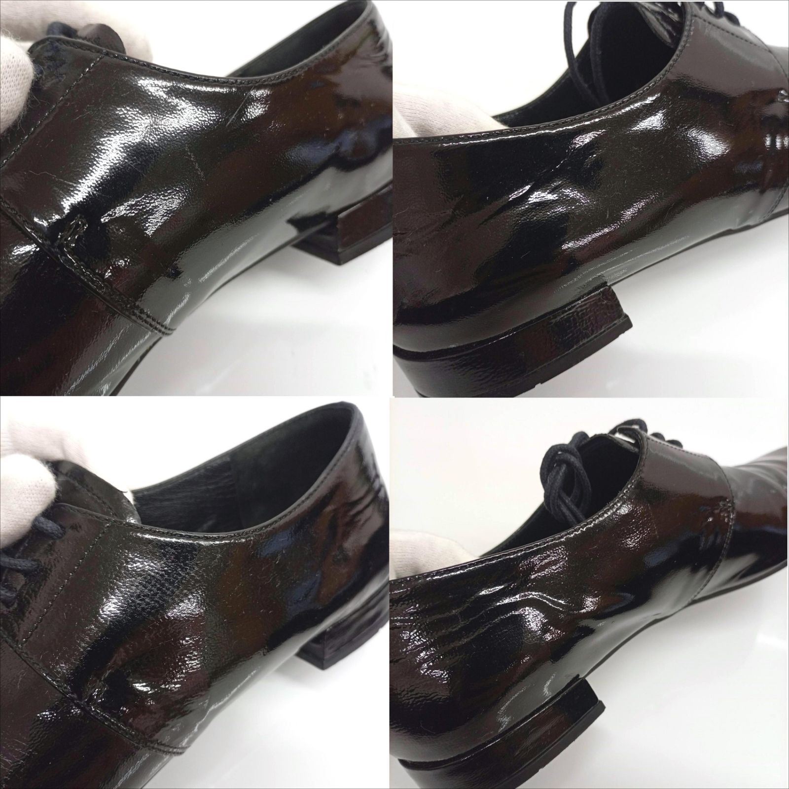 PRADA プラダ パテントレザー ドレスシューズ サイズ37 エナメル