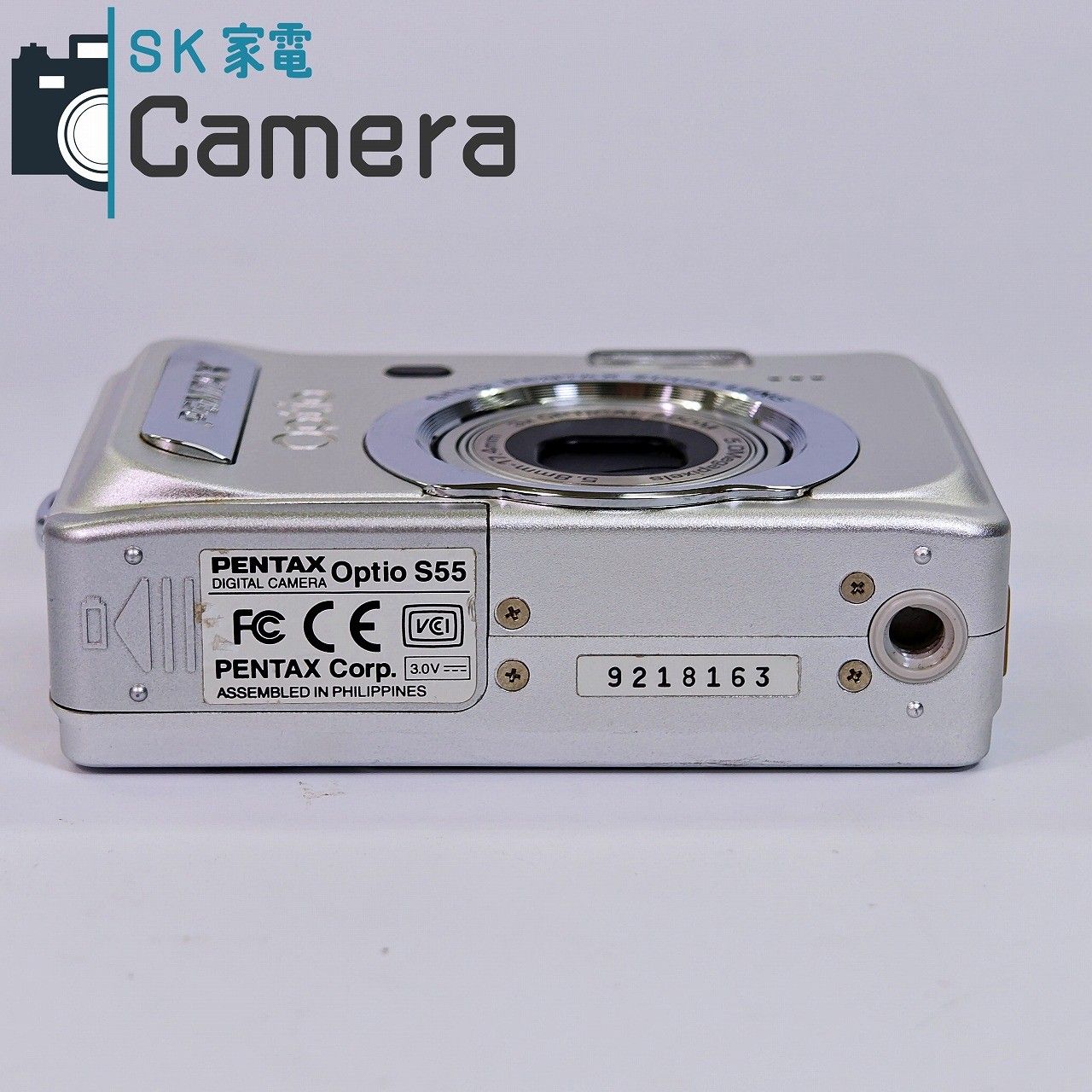 中古】 PENTAX Optio S55 ペンタックス オプティオ コンパクトデジタル