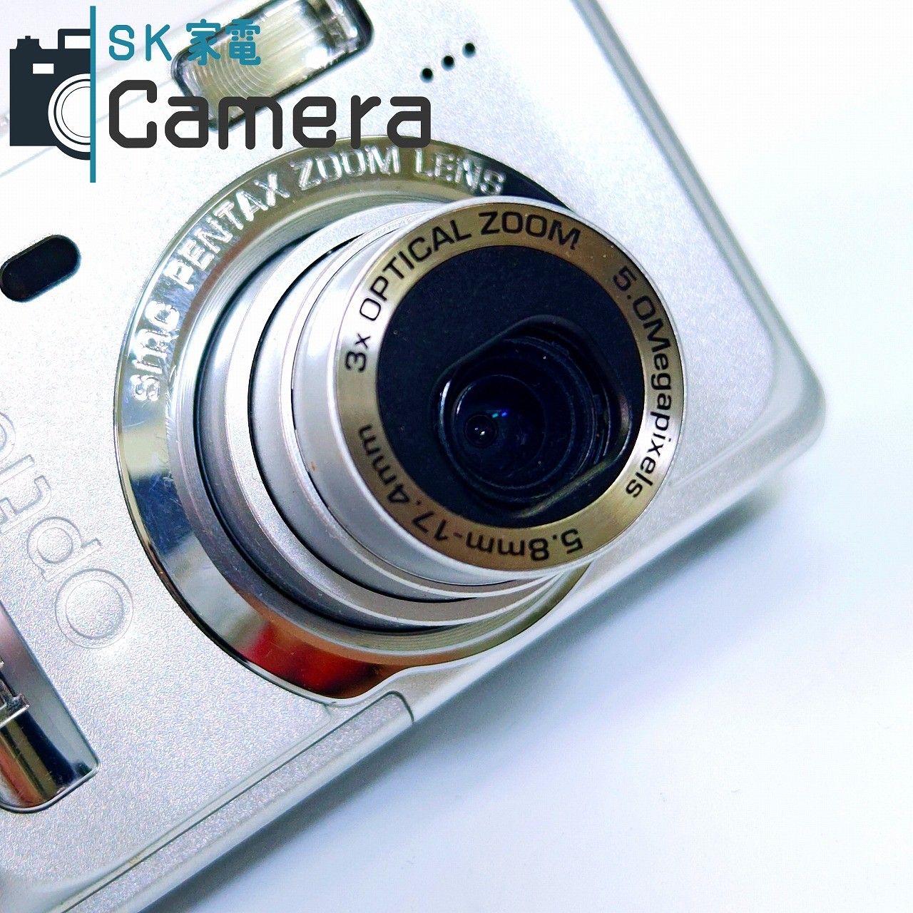 中古】 PENTAX Optio S55 ペンタックス オプティオ コンパクトデジタル