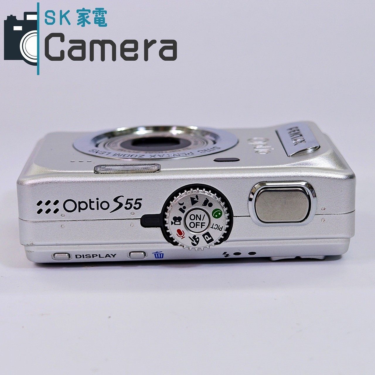中古】 PENTAX Optio S55 ペンタックス オプティオ コンパクトデジタル
