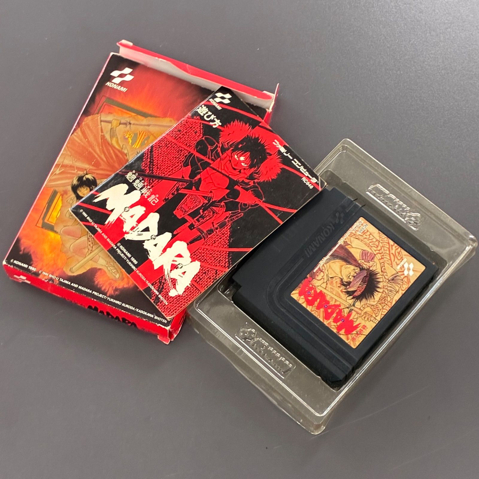 動作未確認】ジャンク/魍魎戦記MADARA/ファミコン/マダラ/コナミ