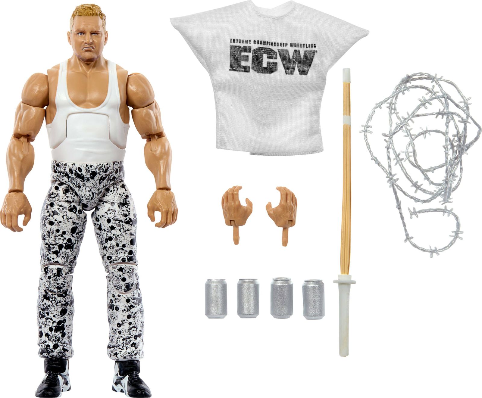 Mattel WWEエリートアクションフィギュア&アクセサリー、6インチ