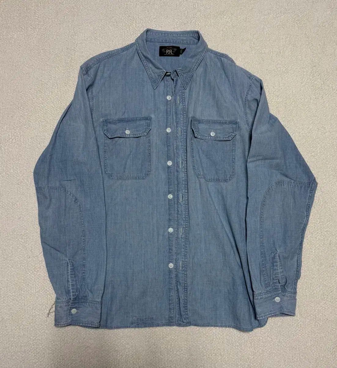 XL RRL ダブルアールエル シャンブレー シャツ