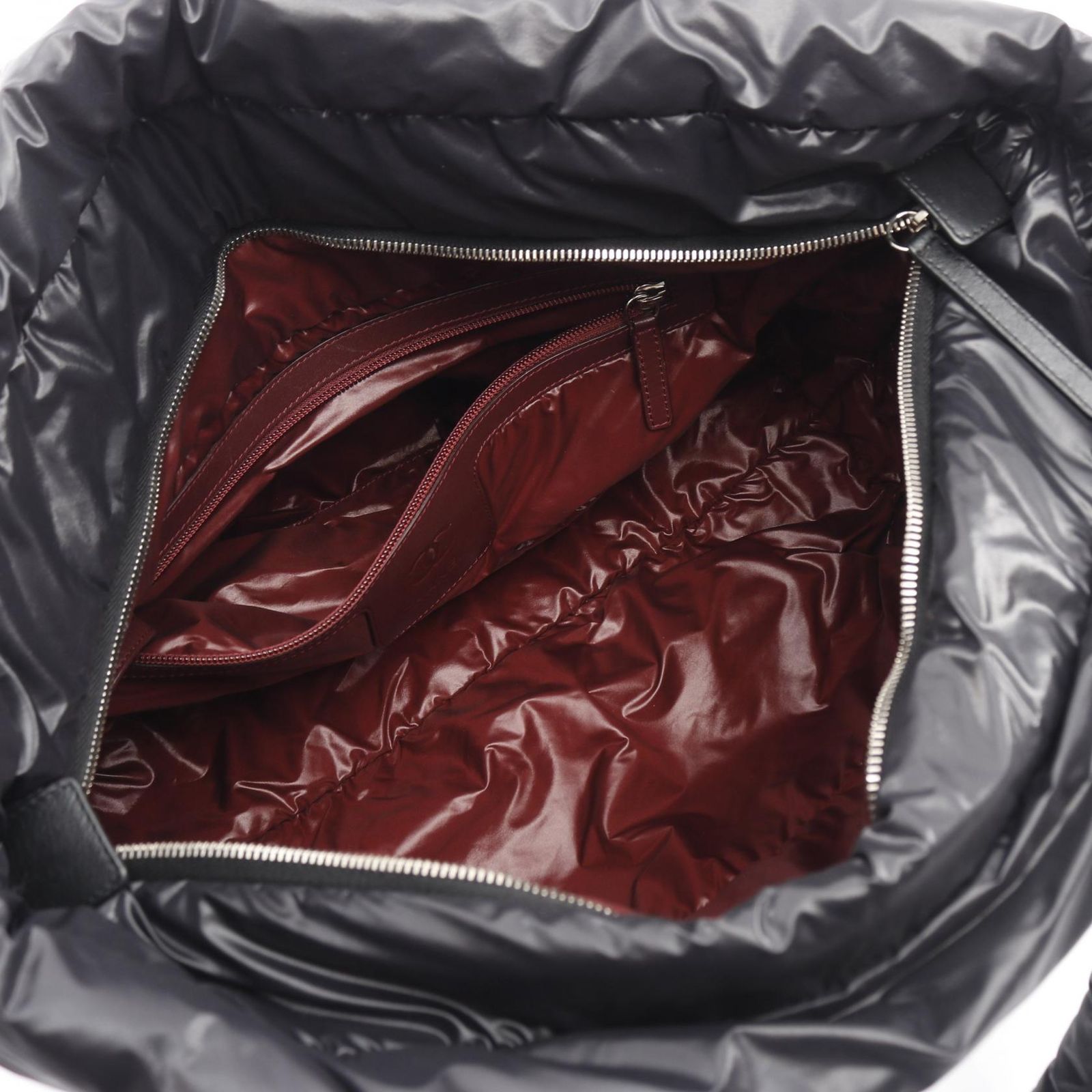 CHANEL シャネル コココクーン トートバッグ ブラック系 x レッド系 シャネル CHANEL トートバッグ コココクーンMM ブラック ナイロン