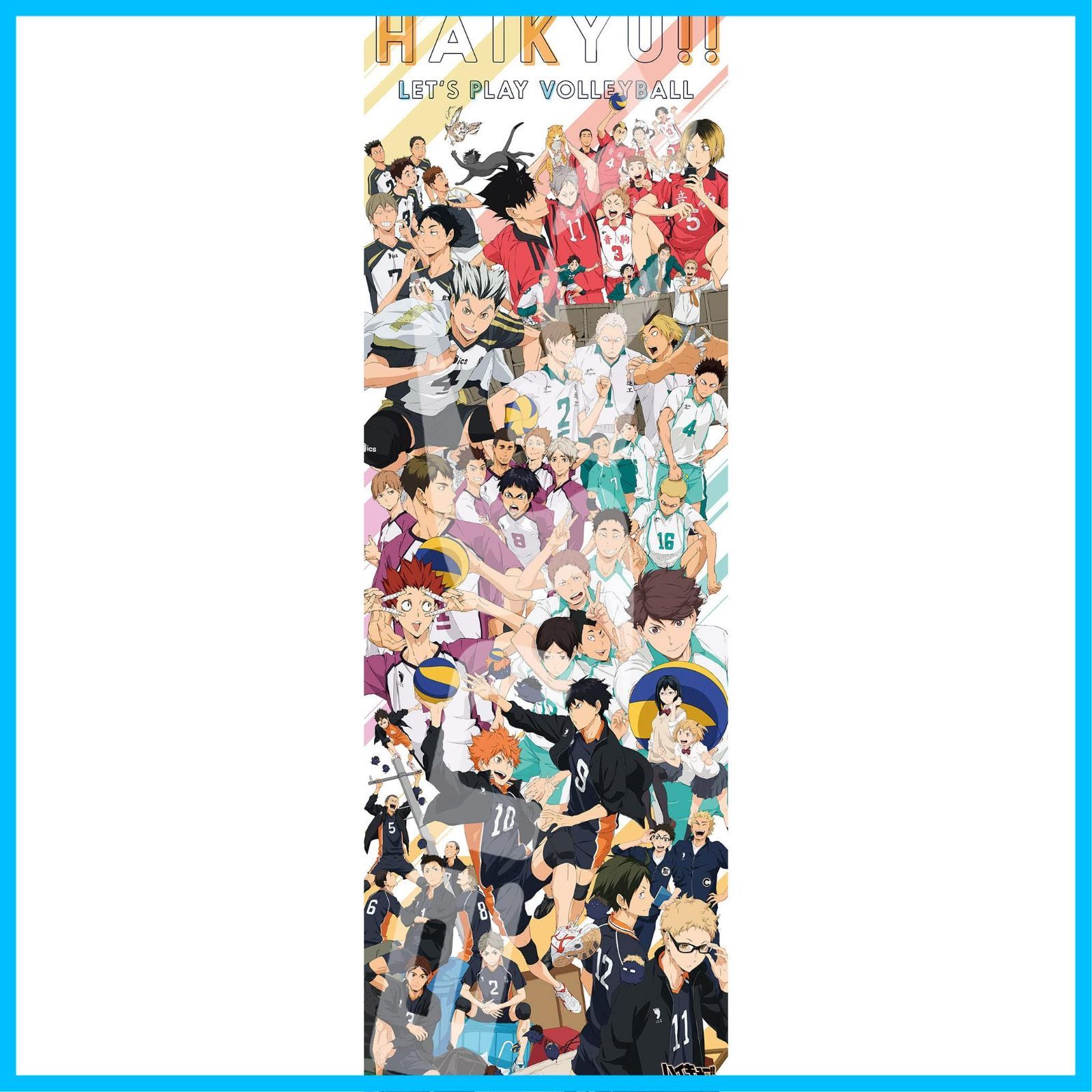 人気商品】エンスカイENSKY) ハイキュー HAIKYU CHRONICLES 34×102cm