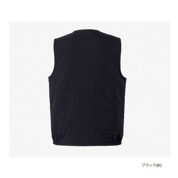 ノースフェイス メドウウォームベスト ユニセックス K ブラック XL NY 82330