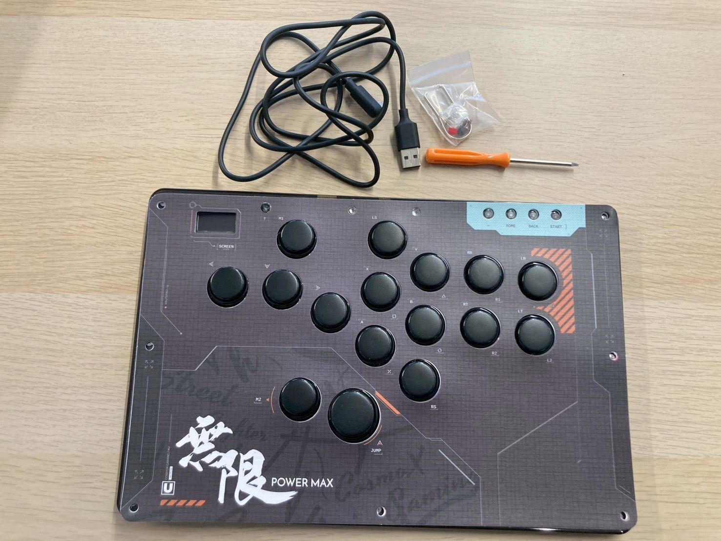 Haute 42 U 16レバーレスアケコンPC Switch PS 4 3対応