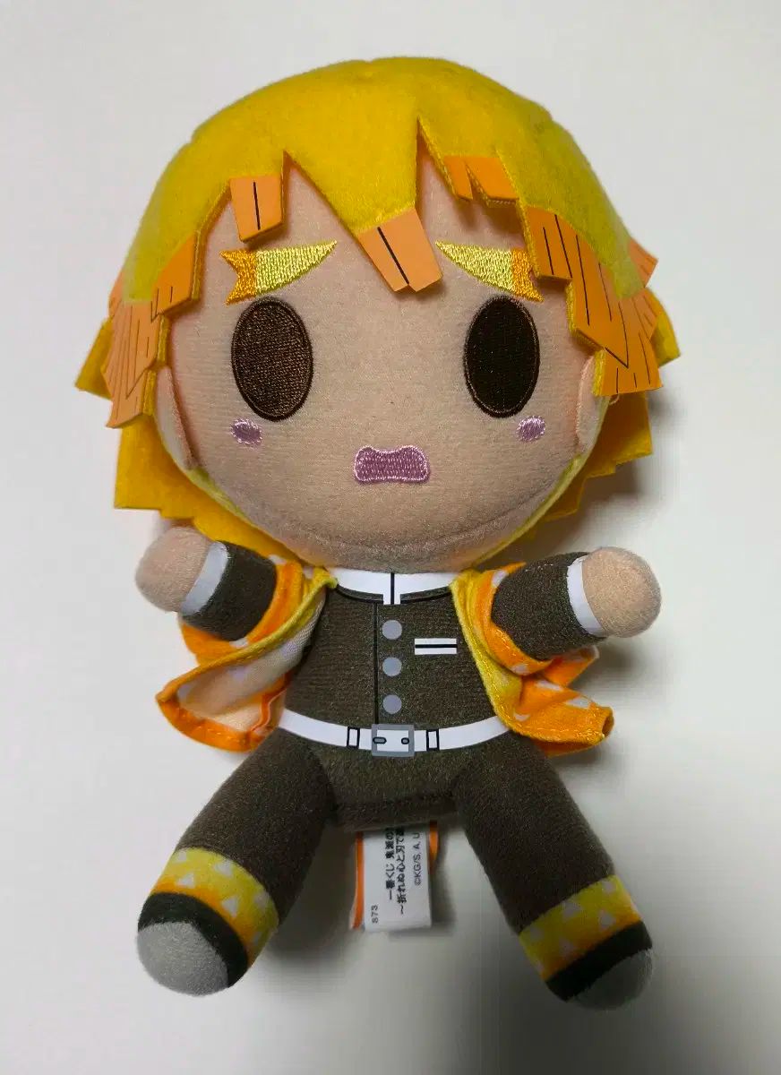 鬼滅の刃 我妻 善逸 ちょこのっこ ぬいぐるみを販売 - メルカリ