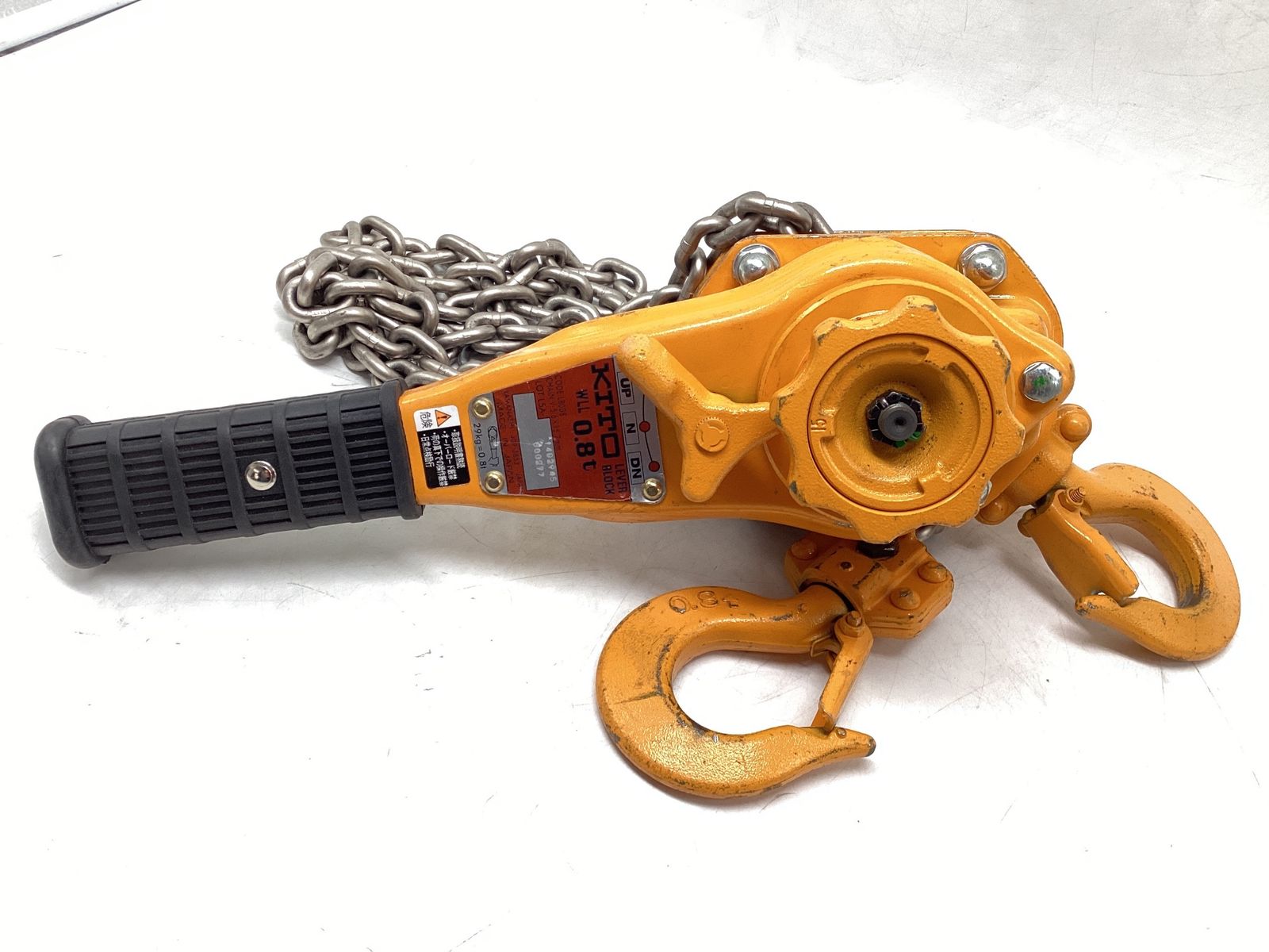 品 KITO キトー 0.8 tレバーブロック LB 008 エコツール豊田インター店 M 02