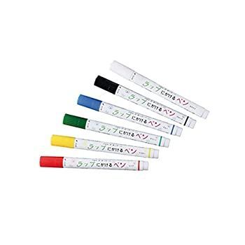 【中古】エポックケミカル ラップにかけるペン 6色セット
