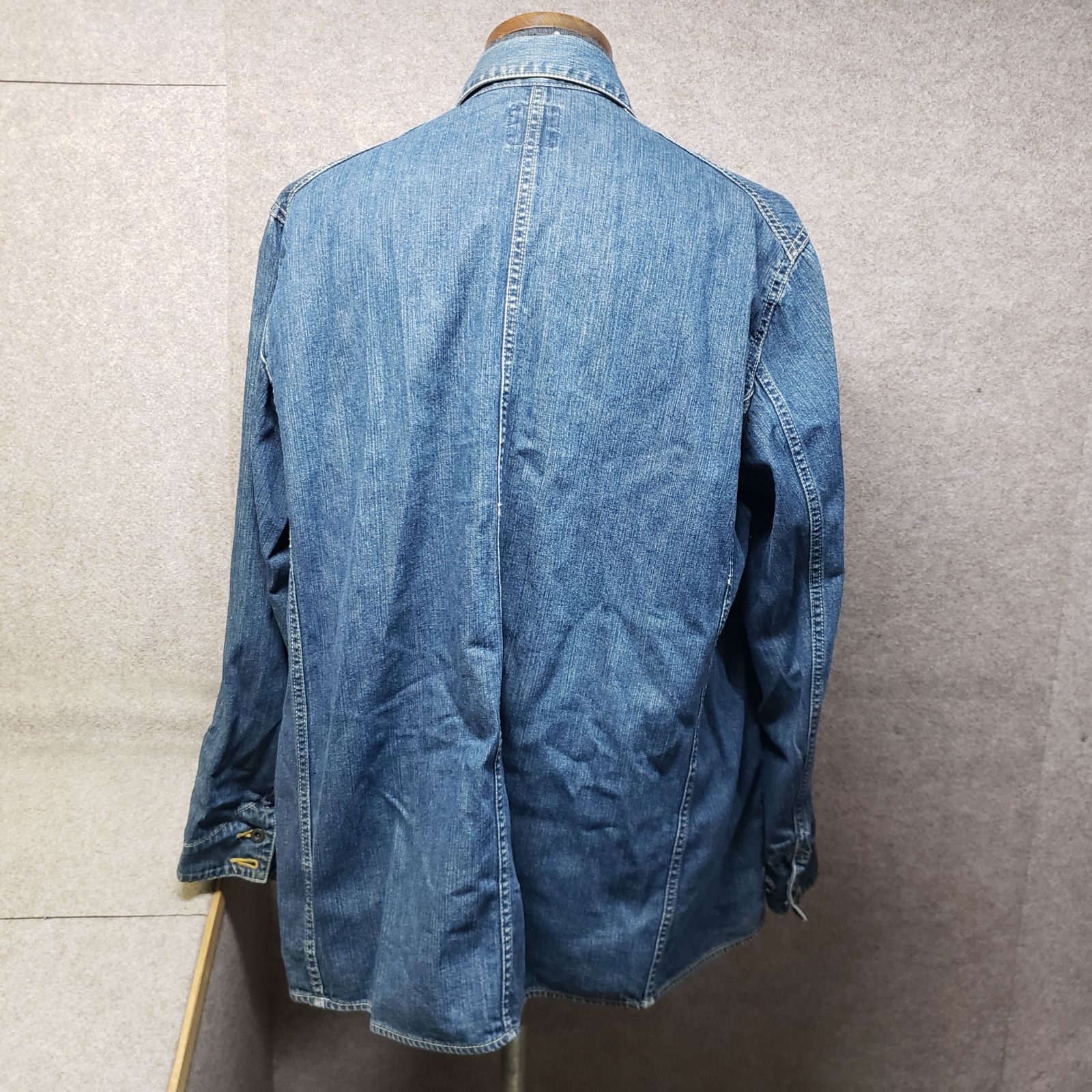 EDWIN デニム M セルビッジ 60s ストレッチ EDWIN ワークジャケット