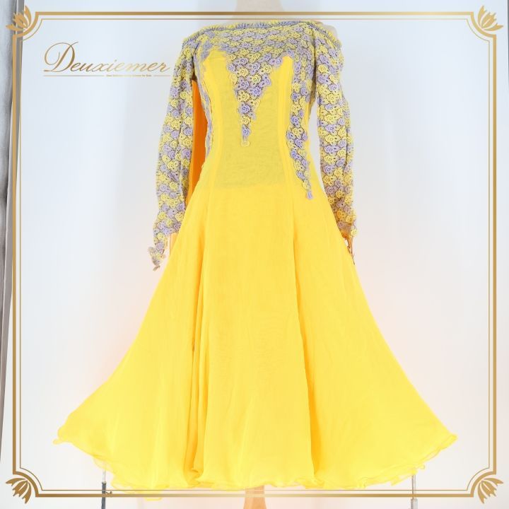 社交ダンス 衣装 ワンピース ドレス フロート lovely dance パーティ