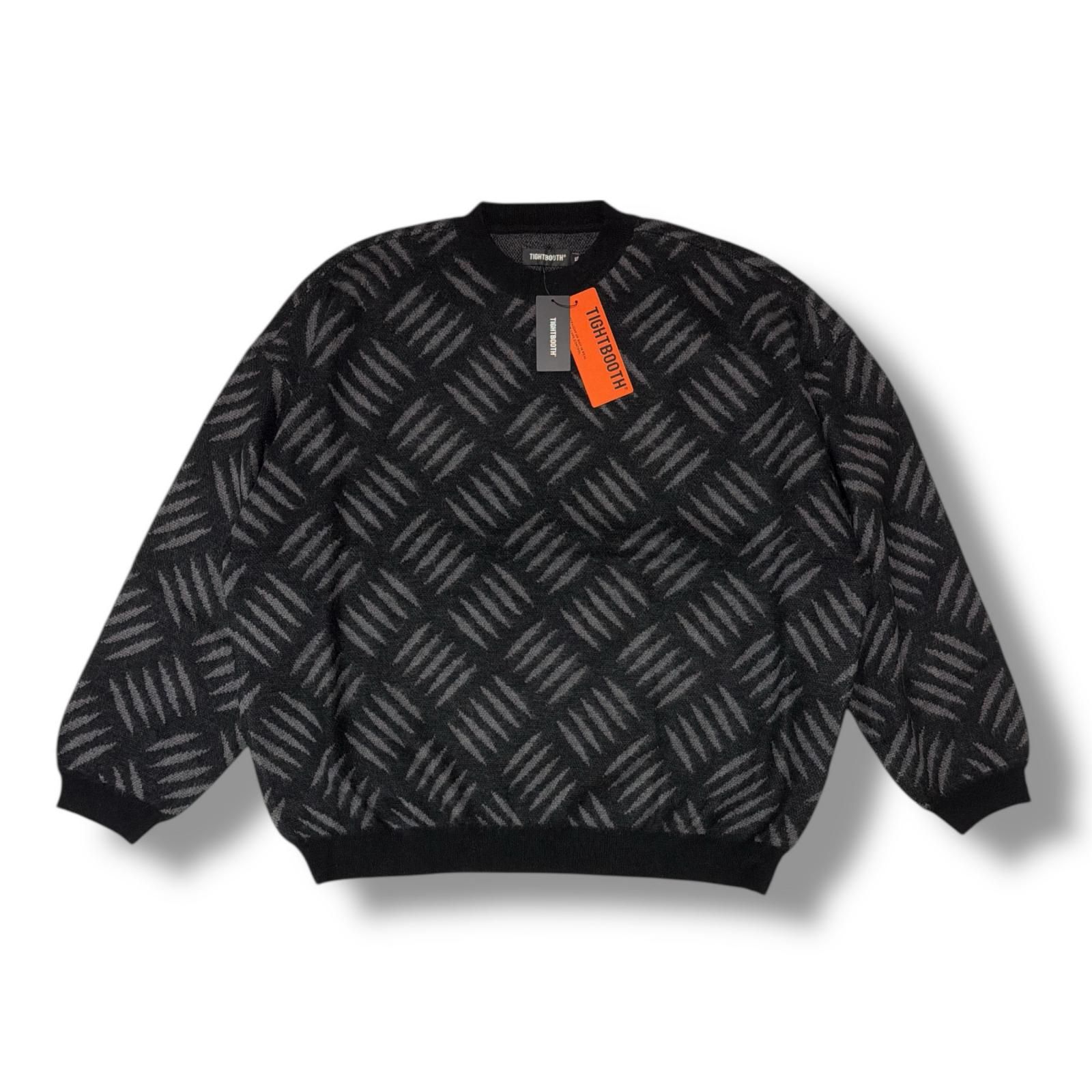 参考上代27500円 未使用 TIGHTBOOTH 24AW CHECKER PLATE MOHAIR