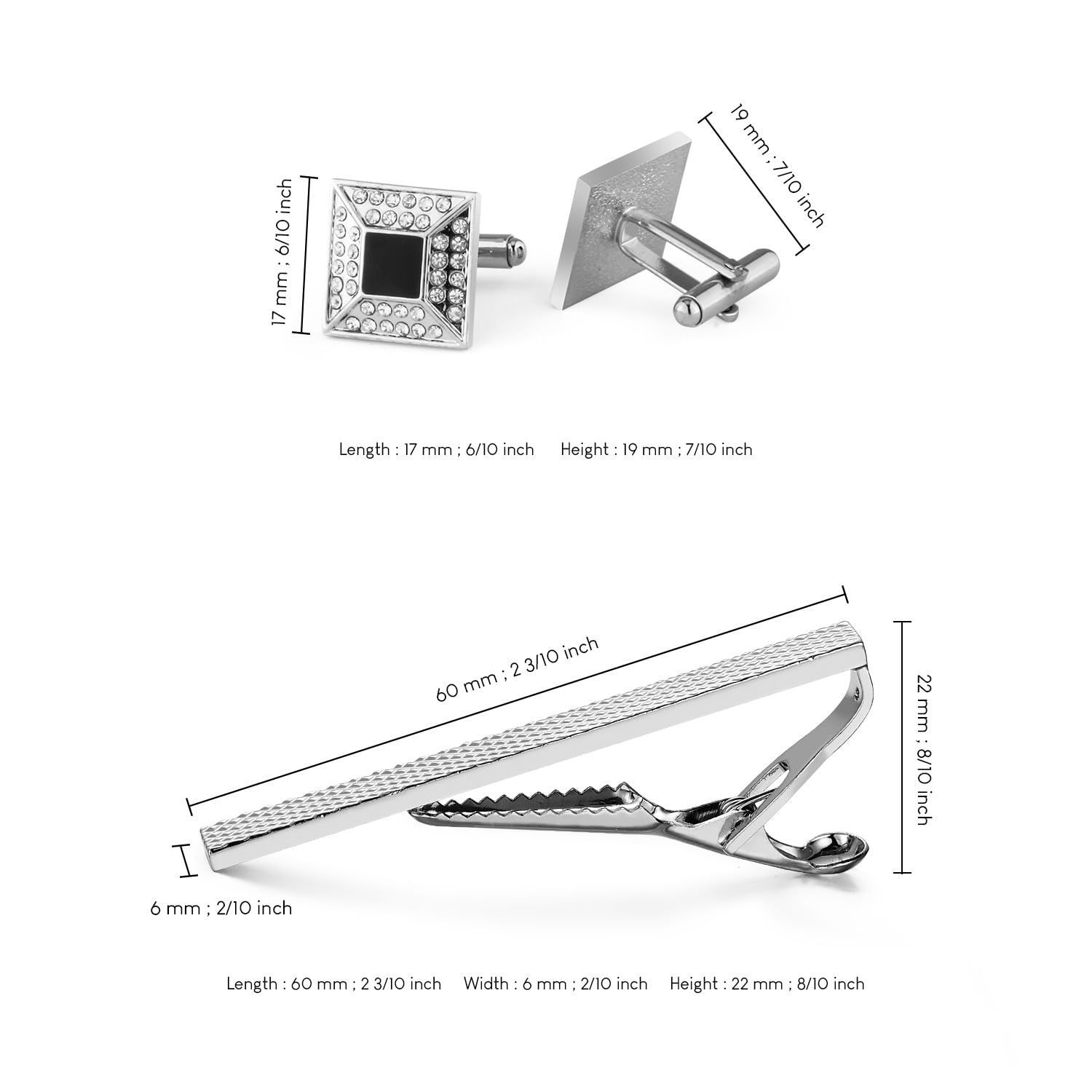 新着商品】カフスボタンセット メンズ 上品なネクタイピン 人気