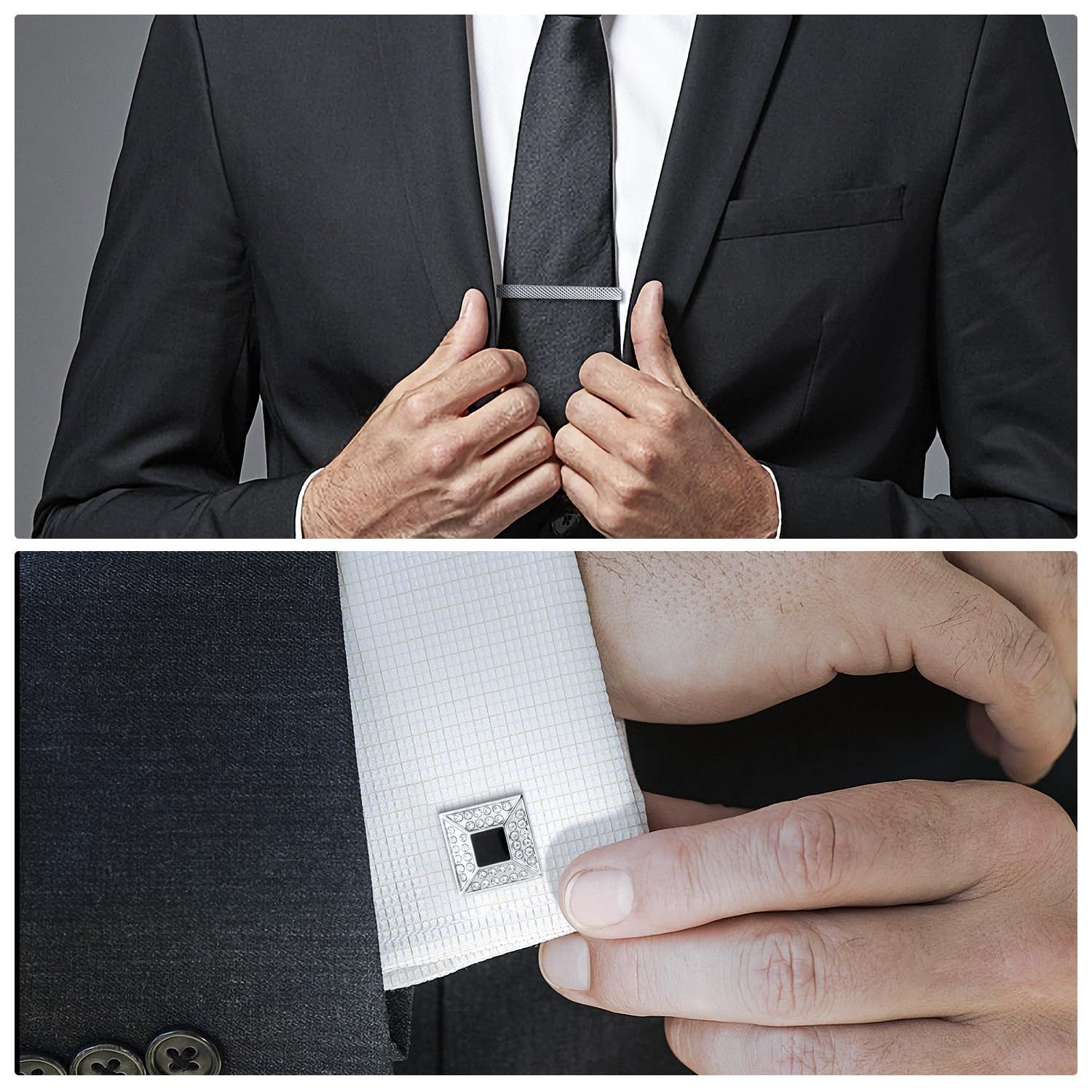 新着商品】カフスボタンセット メンズ 上品なネクタイピン 人気