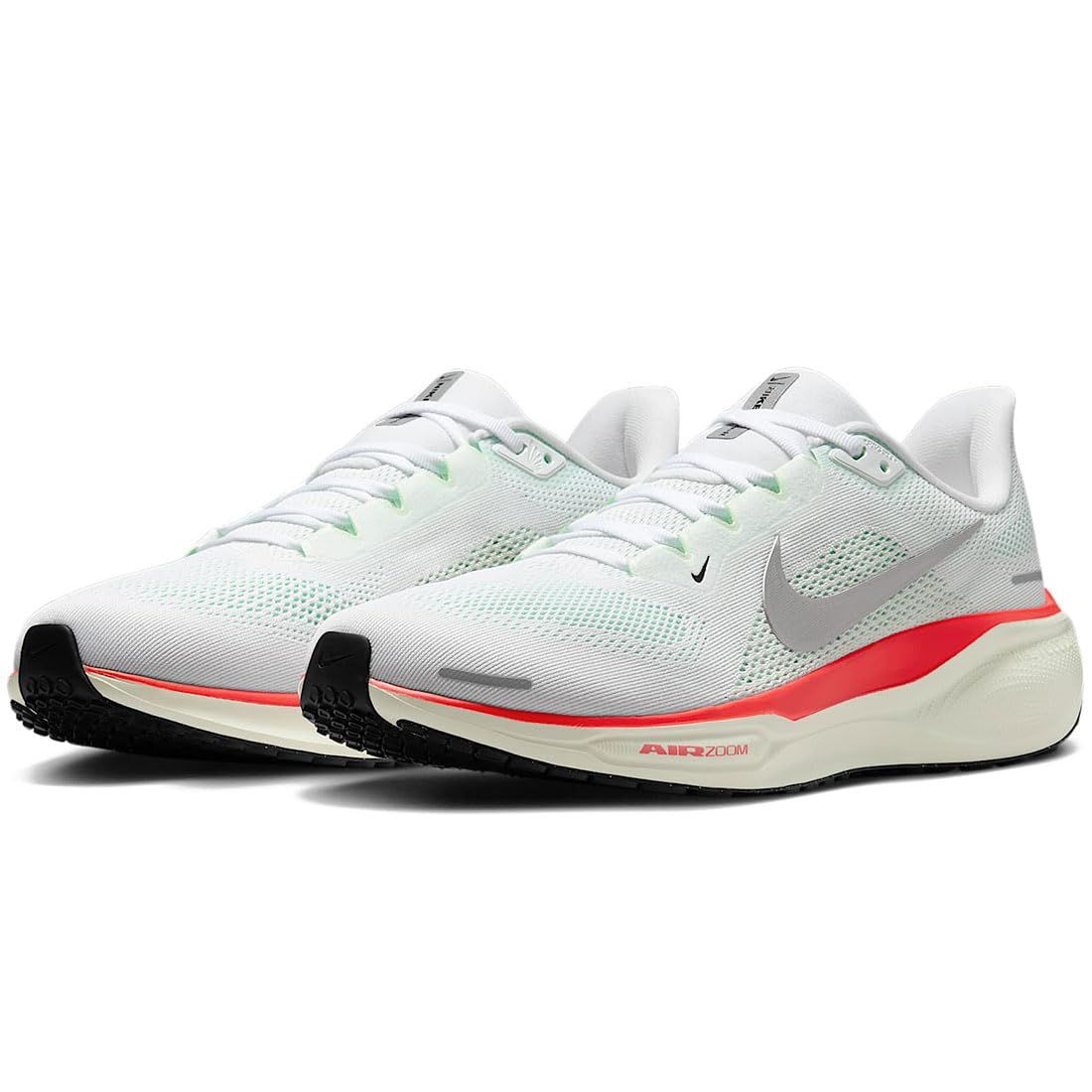 ナイキ ペガサス 41 Pegasus ホワイト ベアリーグリーン ブライトクリムゾン メタリックシルバー FD 2722-115 26.5 cm