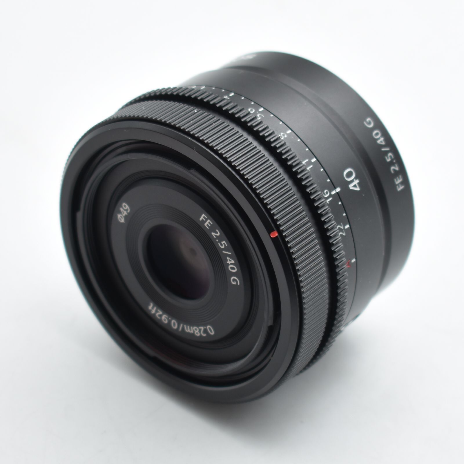 B 10422 SONY ソニー 標準単焦点レンズ フルサイズ FE 40 mm F 2 5 G Gレンズ デジタル一眼カメラα Eマウント 用 レンズ