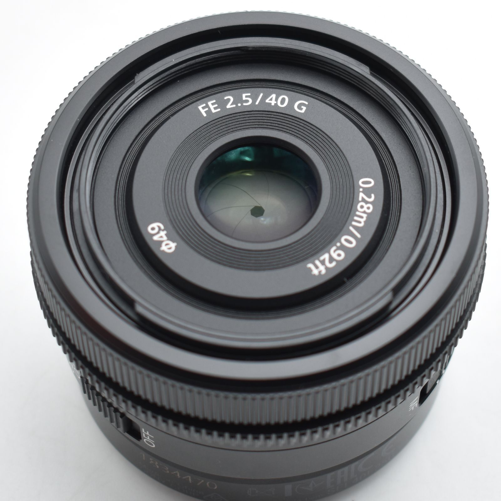  B 10422 SONY ソニー 標準単焦点レンズ フルサイズ FE 40 mm F 2 5 G Gレンズ デジタル一眼カメラα Eマウント 用 レンズ レンズ(ズーム) カメラ