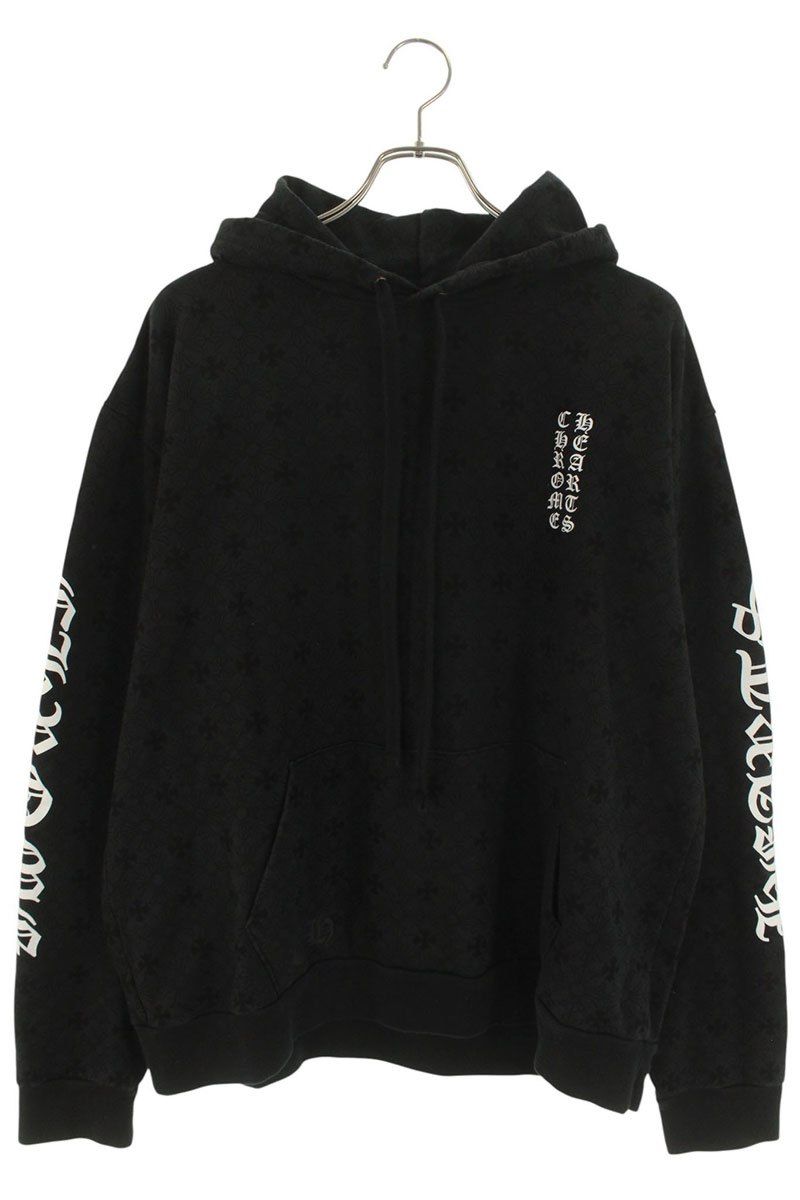 クロムハーツ SWTSHRT PLVR CH総柄プリントプルオーバーパーカー