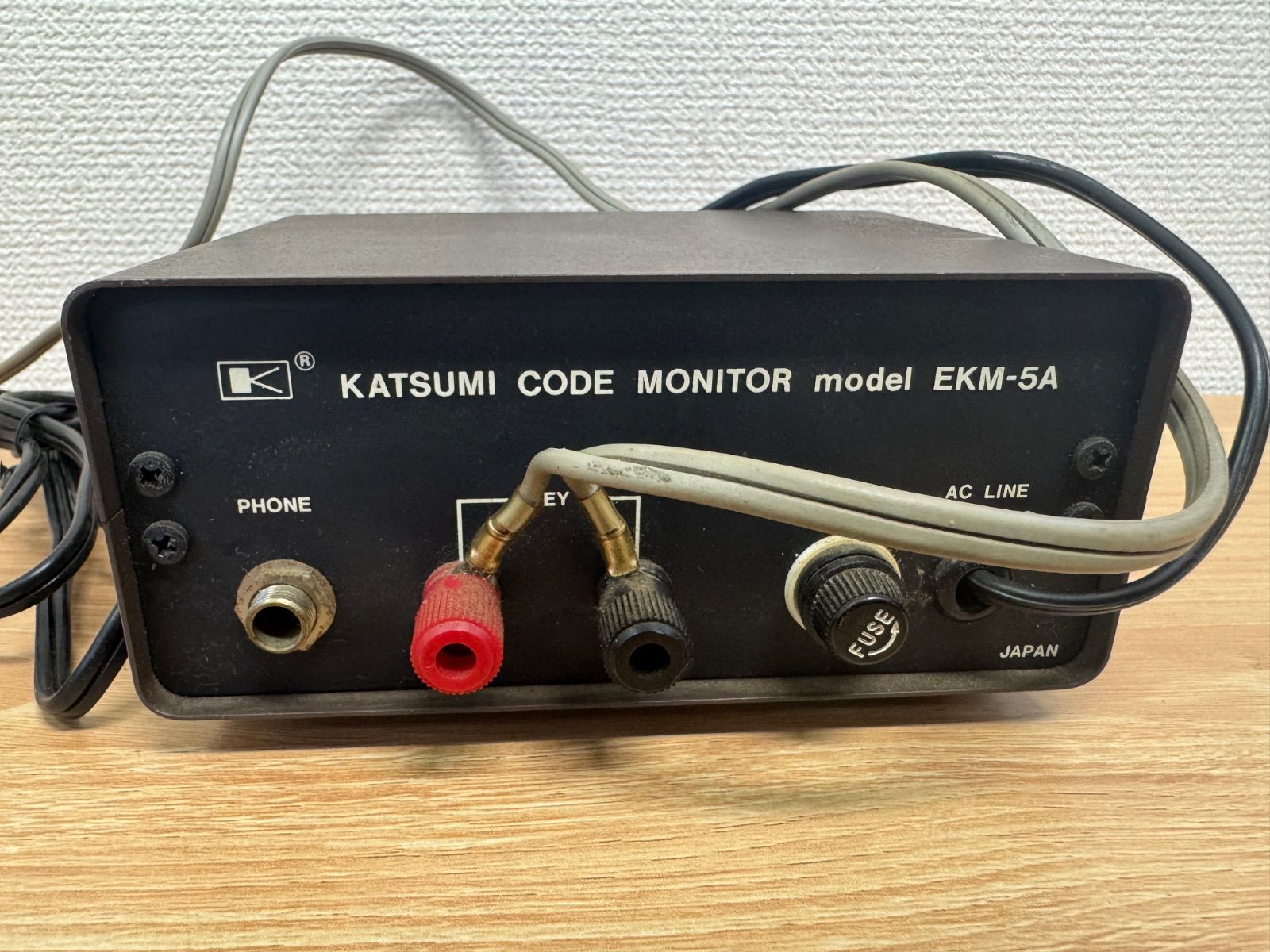 ジャンク品】カツミ電機 KATSUMI CODE MONITOR model EKM-5A - メルカリ
