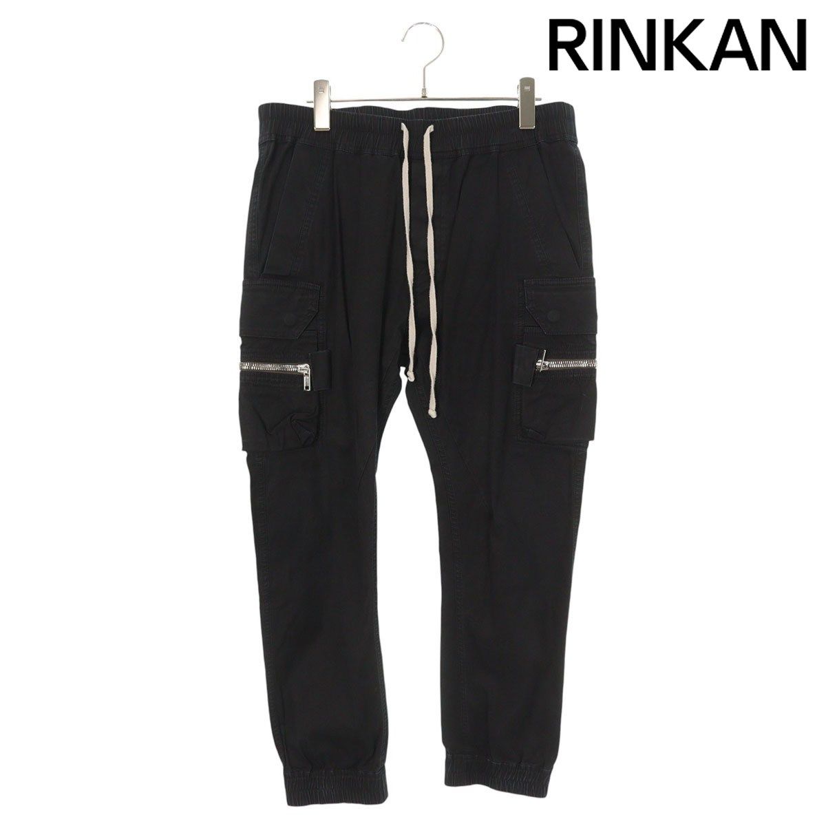 リックオウエンス RU02A5396-TE マストドン カーゴ ジョガーロング