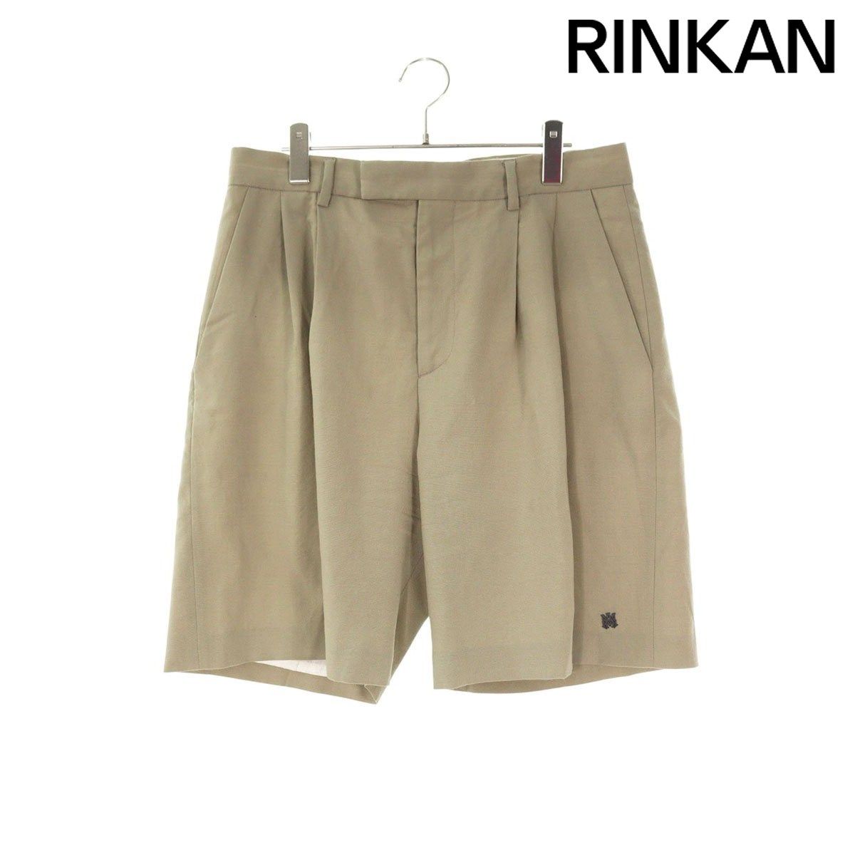 アミリ MAロゴプレートハーフパンツ メンズ 48