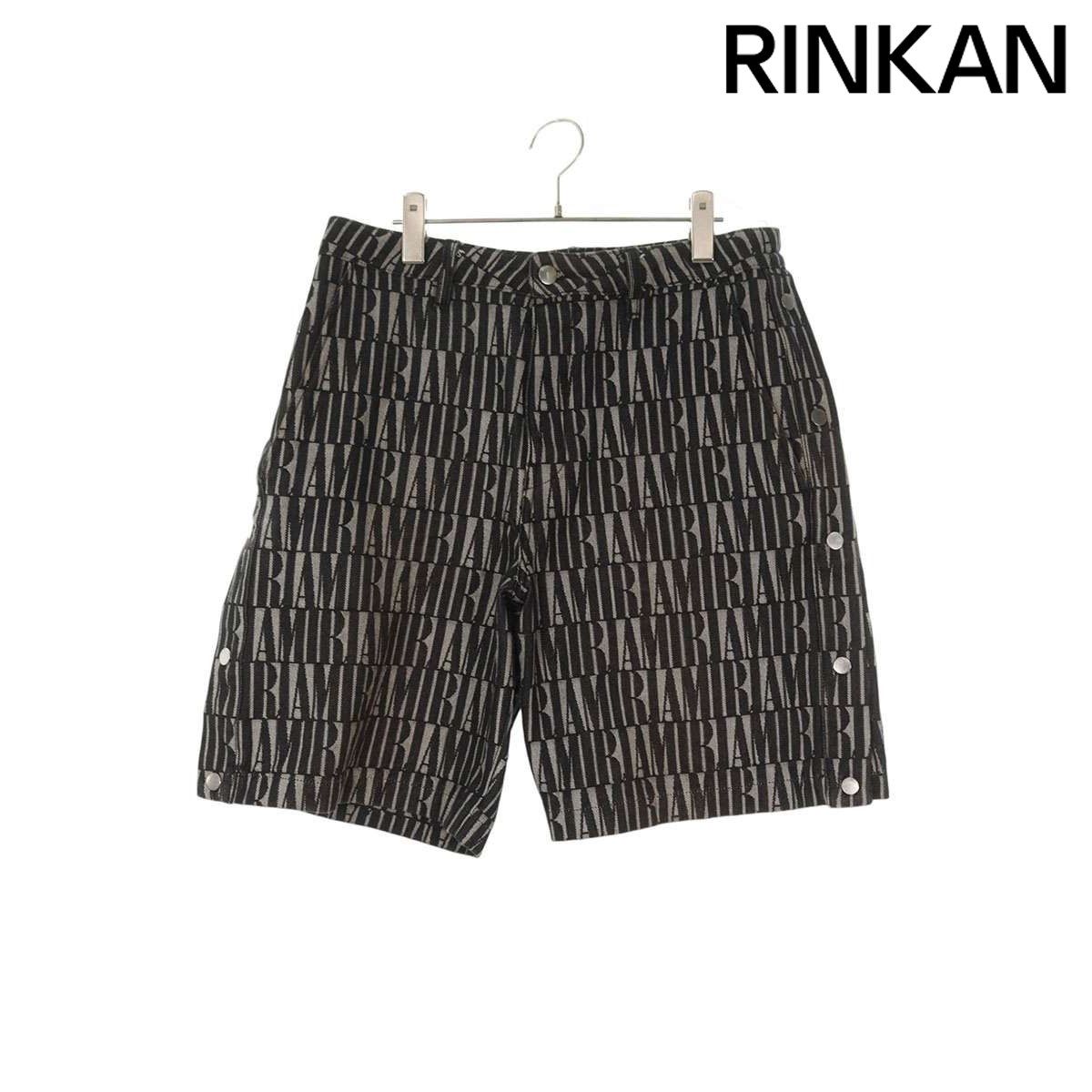 アミリ ロゴ総柄ハーフパンツ メンズ 32インチ