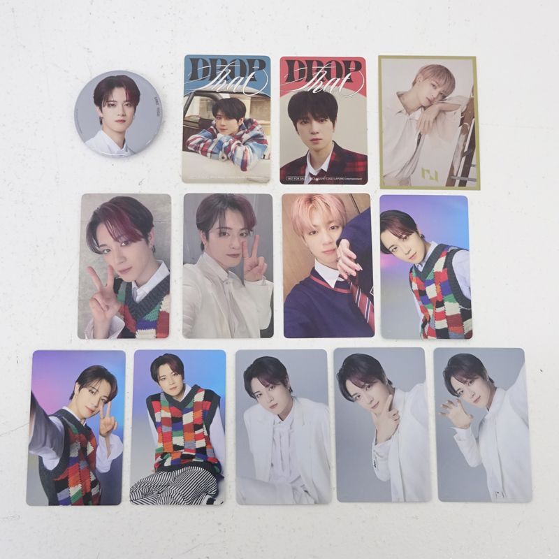 三重店】INI 佐野雄大 缶バッジ ステッカー トレカ まとめ売り 計13点