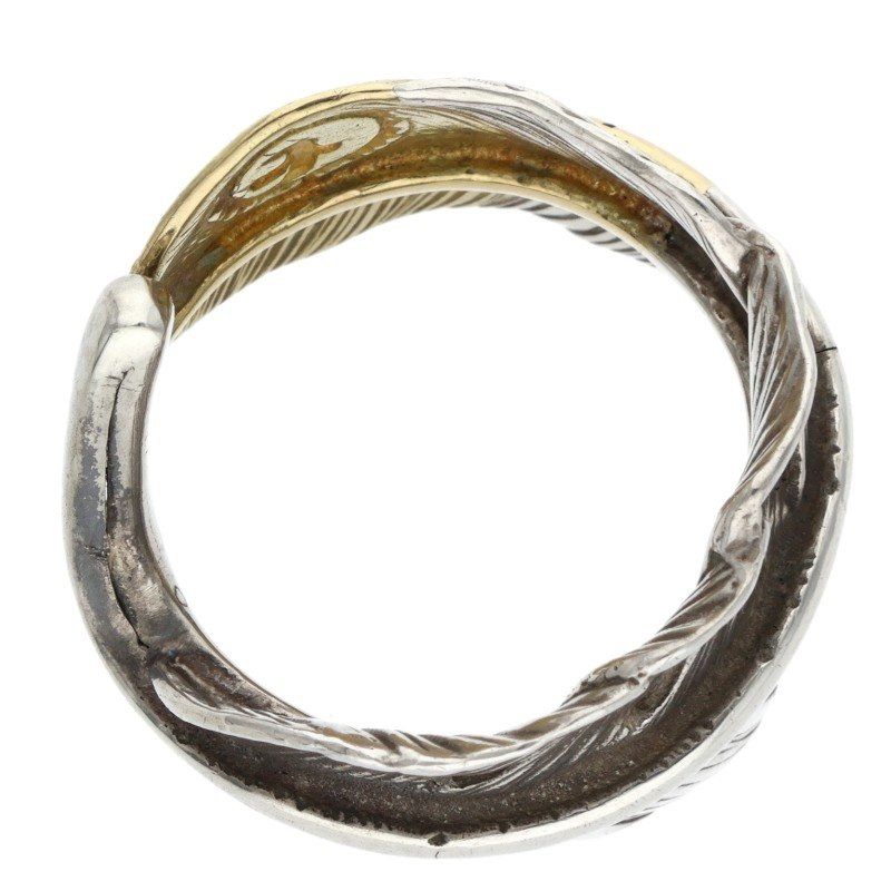 ゴローズ 先金特大フェザー リング メンズ 13号 - メルカリ